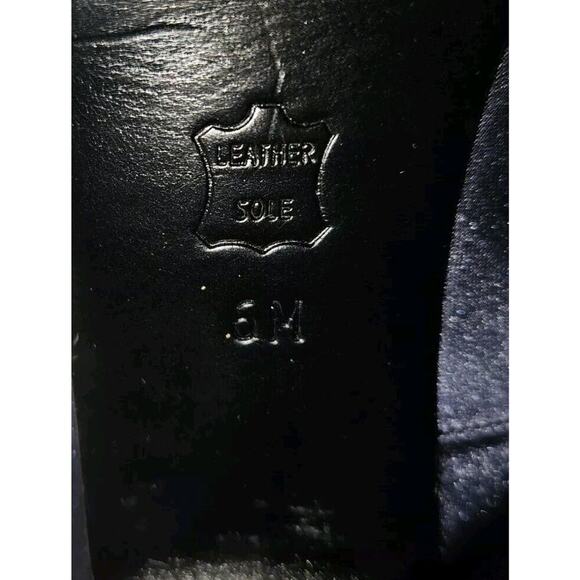 Tory Burch Erinn Satin Platform Studded Heels Blue Size 6M - Picture 9 of 11